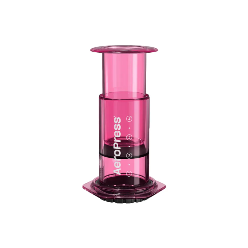 Kahvinkeitin AeroPress – Clear Pink
