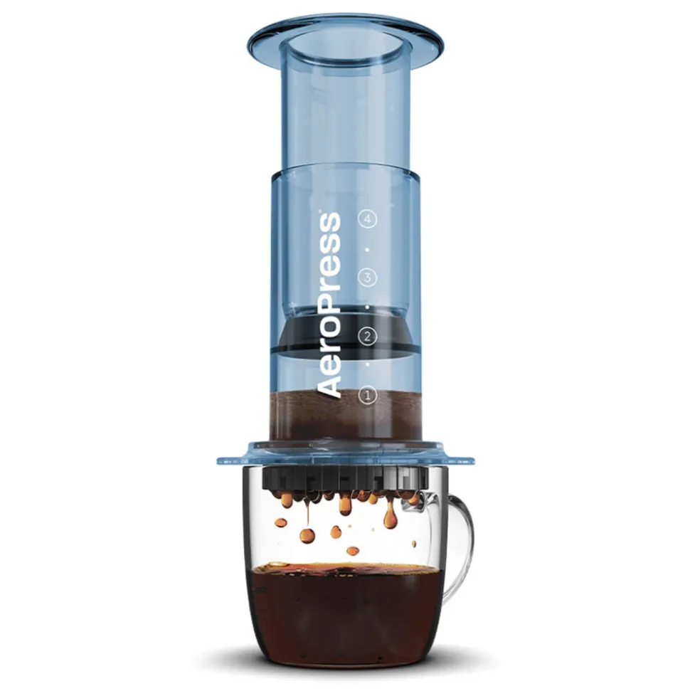 Kahvinkeitin AeroPress – Clear Blue