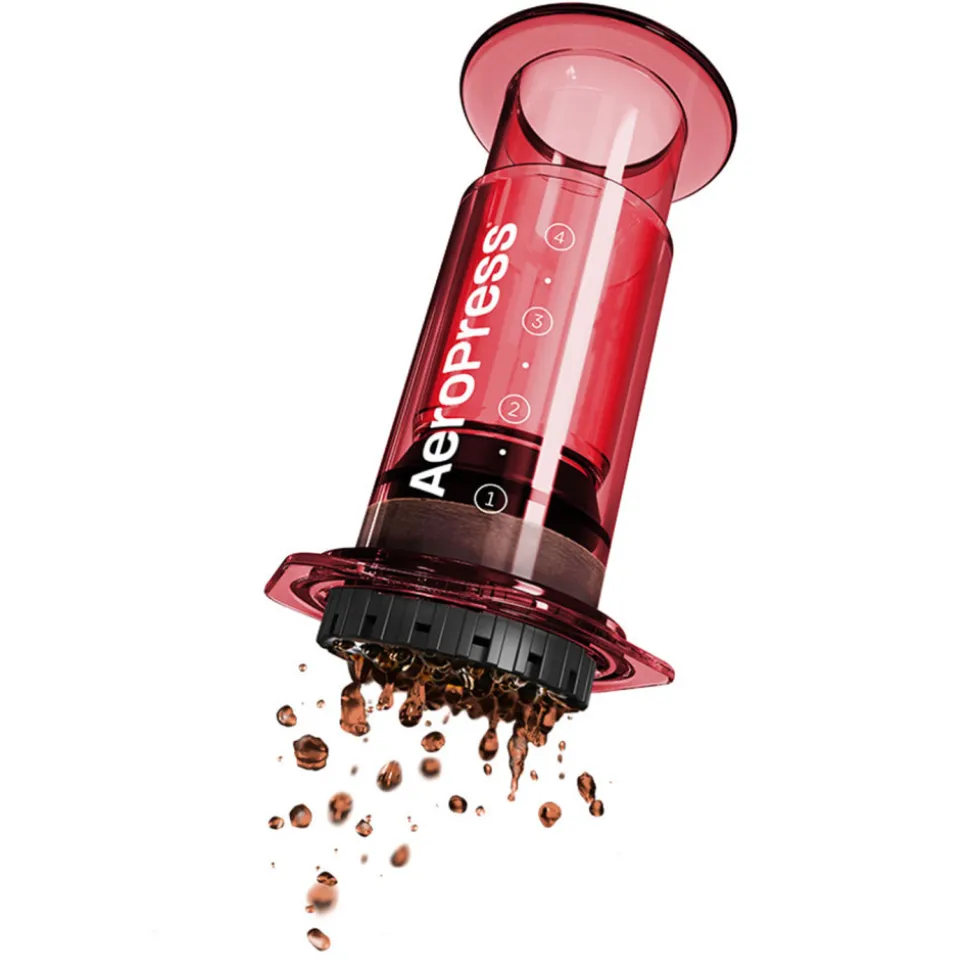 Kahvinkeitin AeroPress – Clear Red