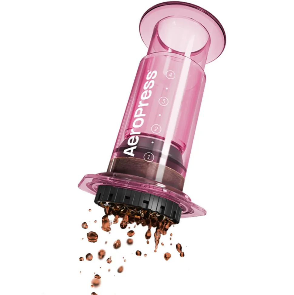 Kahvinkeitin AeroPress – Clear Pink