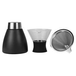 Kahvinkeitin Asobu Pour Over Black/Black 6 cups