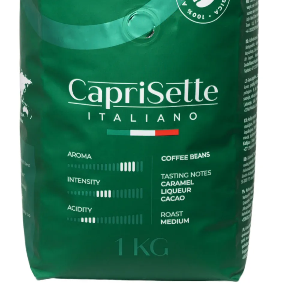 Kahvipavut Caprisette Italiano, 1 kg