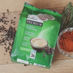 Kahvityynyt Coffee Premium Strong, 36 kpl.