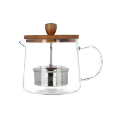 Kannu suodattimella Homla OLIVIA GREEN Transparent, 0,9 l