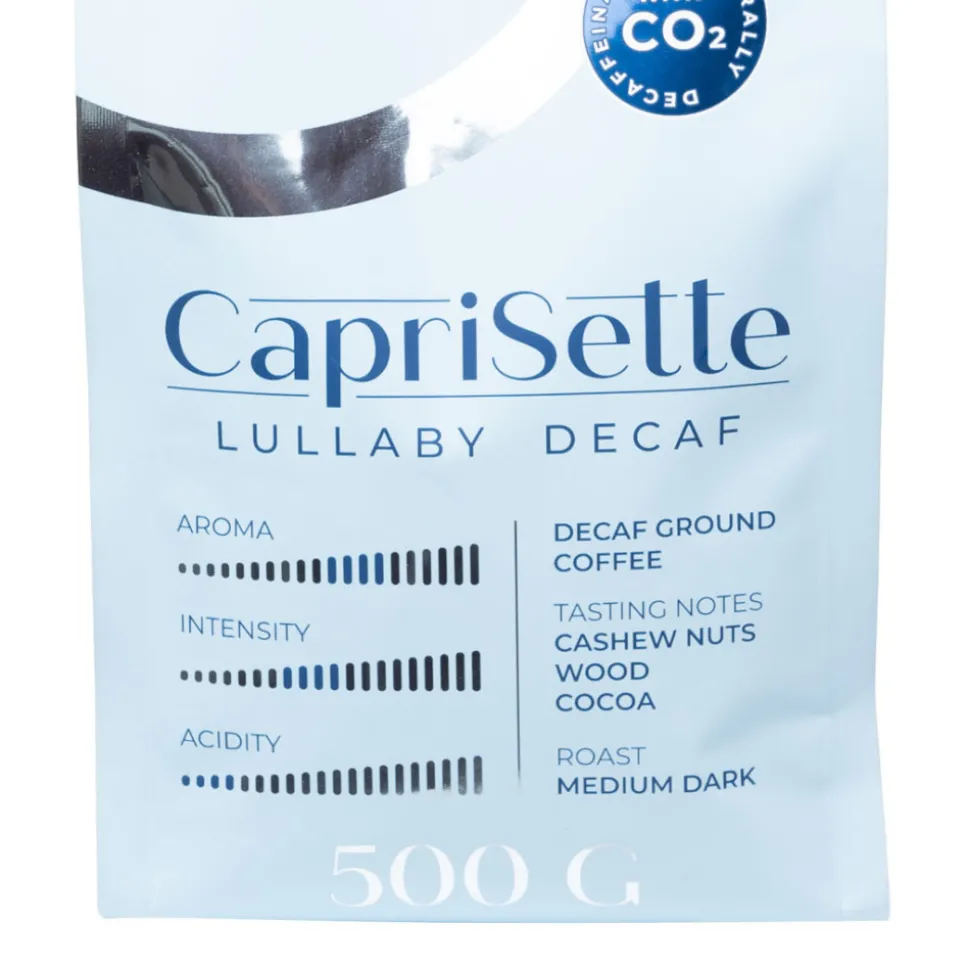 Kofeiinittomat kahvipavut Caprisette Lullaby Decaf, 1 kg