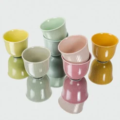 Kohokuviollinen tasting -kuppi Loveramics Pink, 250 ml