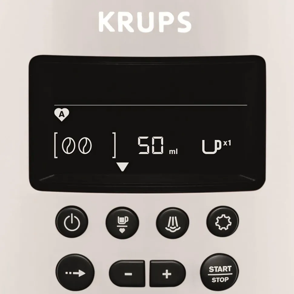 Krups Essential EA816170 kahviautomaatti – valkoinen