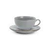 Kuppi ja aluslautanen Salt&Pepper Artisan Blue, 270 ml