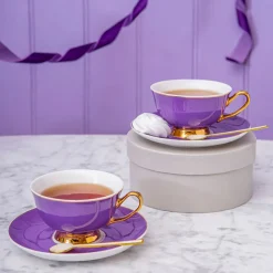 Kuppi ja lautanen Bombay Duck Piccadilly Purple, 180 ml
