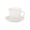 Kuppi lautasella Homla Ellie White, 230 ml
