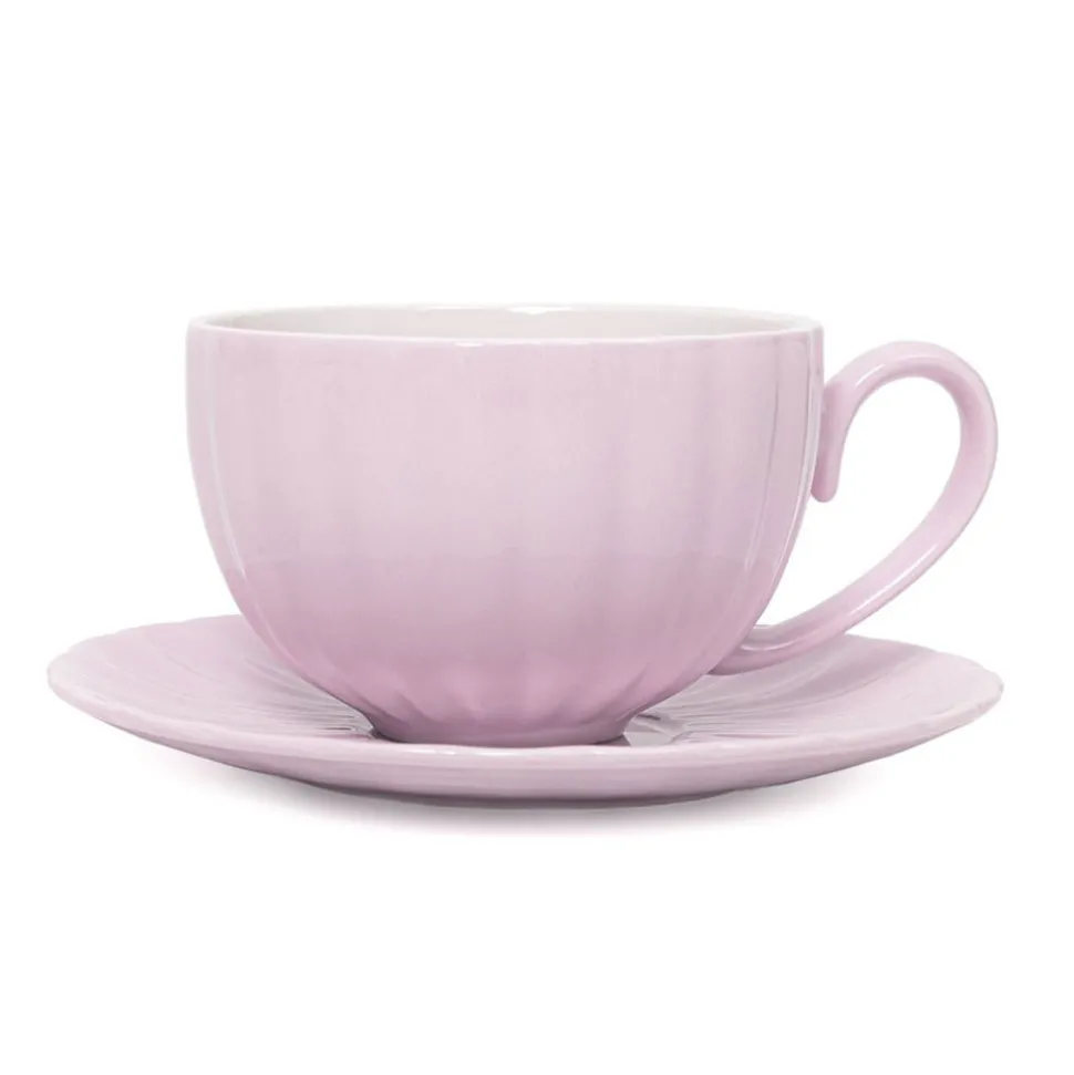 Kuppi lautasella Homla MINA Purple, 280 ml