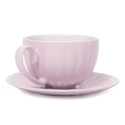 Kuppi lautasella Homla MINA Purple, 280 ml