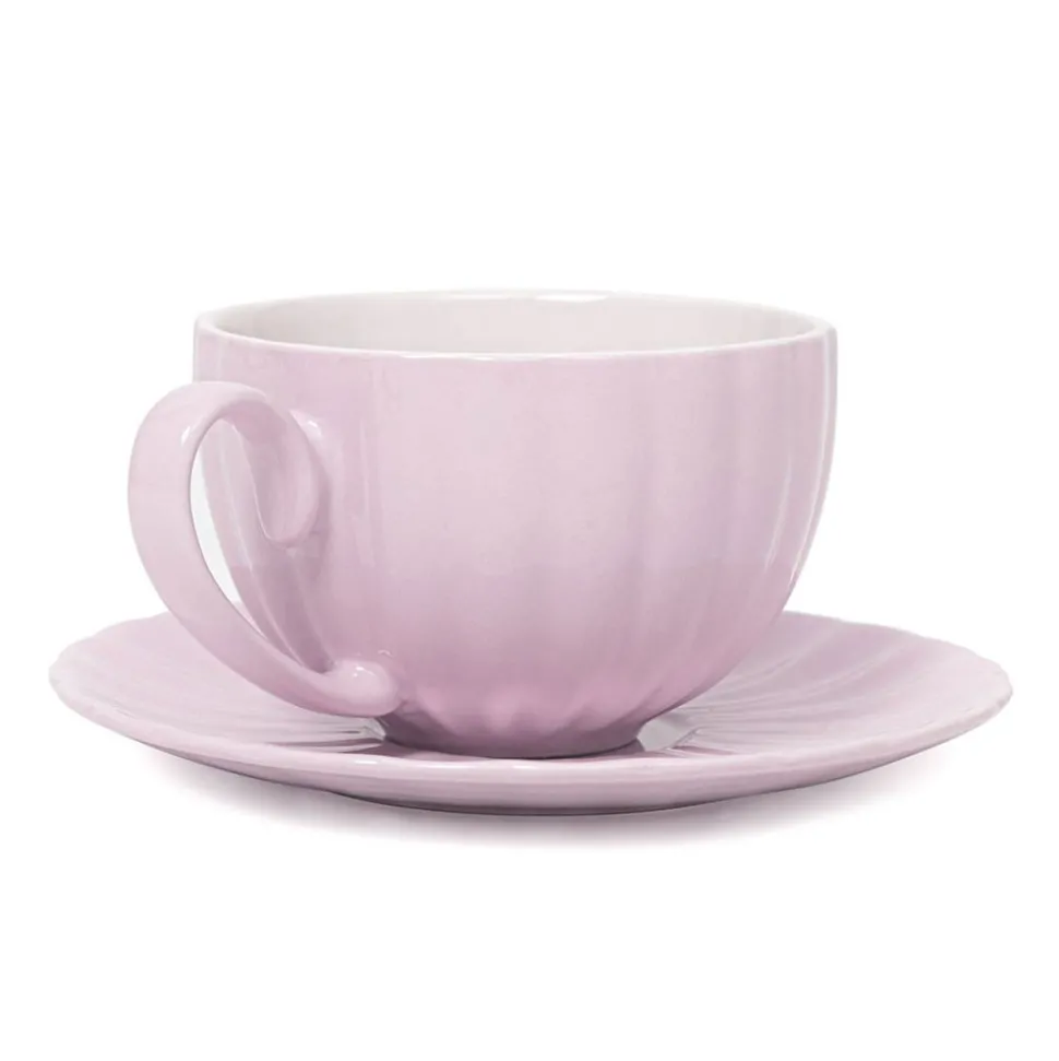 Kuppi lautasella Homla MINA Purple, 280 ml