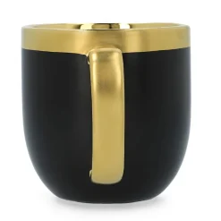 Kuppi lusikalla Homla SINNES Matt Black, 280 ml