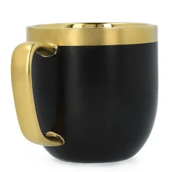 Kuppi lusikalla Homla SINNES Matt Black, 280 ml