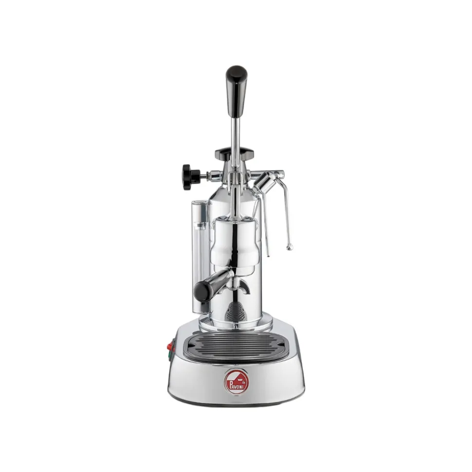 La Pavoni Europiccola Lusso manuaalinen espressokeitin – ruostumaton teräs