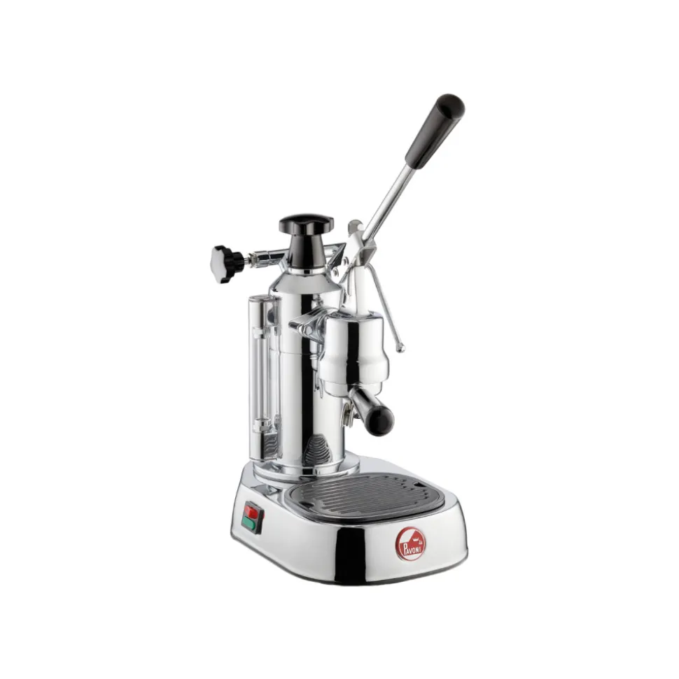 La Pavoni Europiccola Lusso manuaalinen espressokeitin – ruostumaton teräs