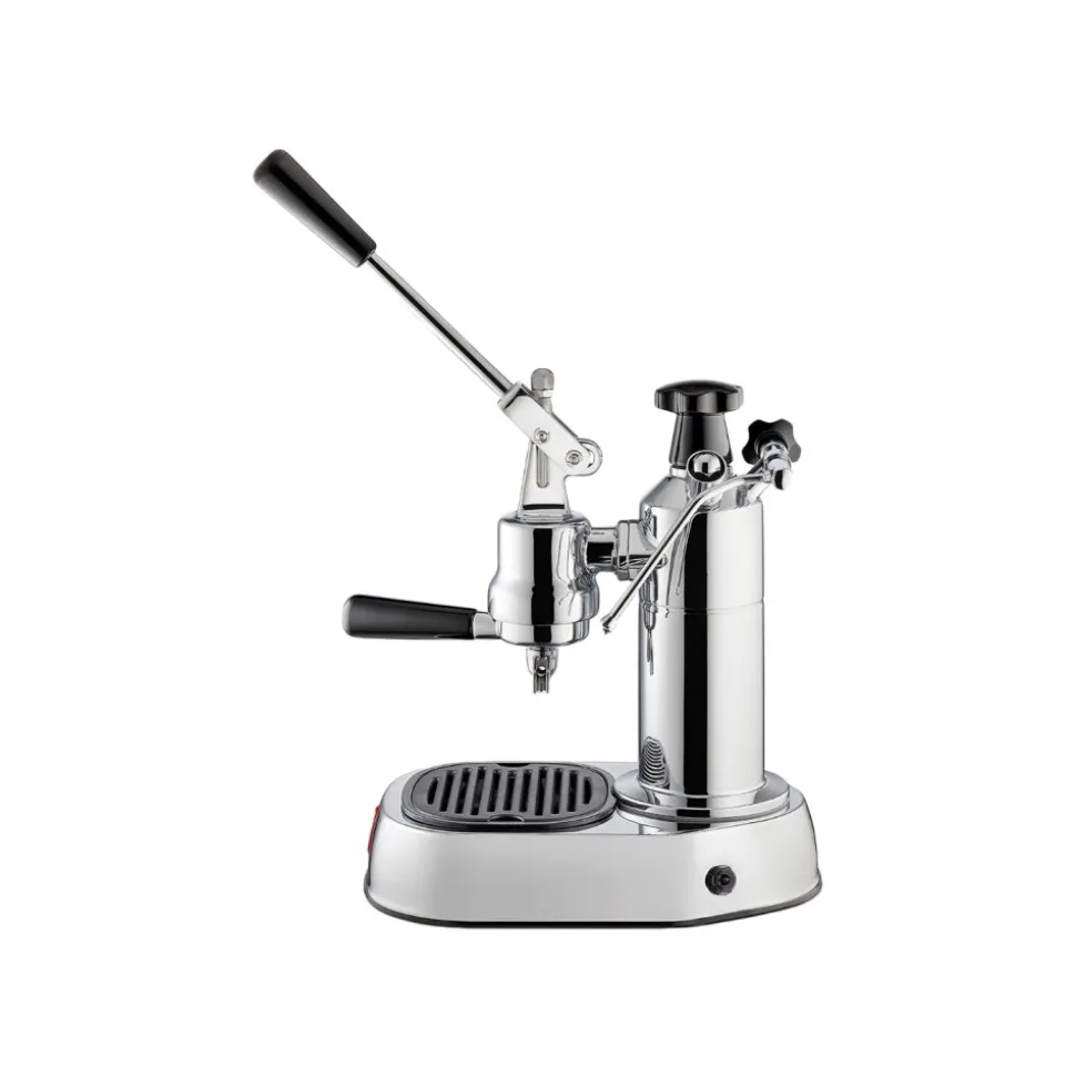 La Pavoni Europiccola Lusso manuaalinen espressokeitin – ruostumaton teräs