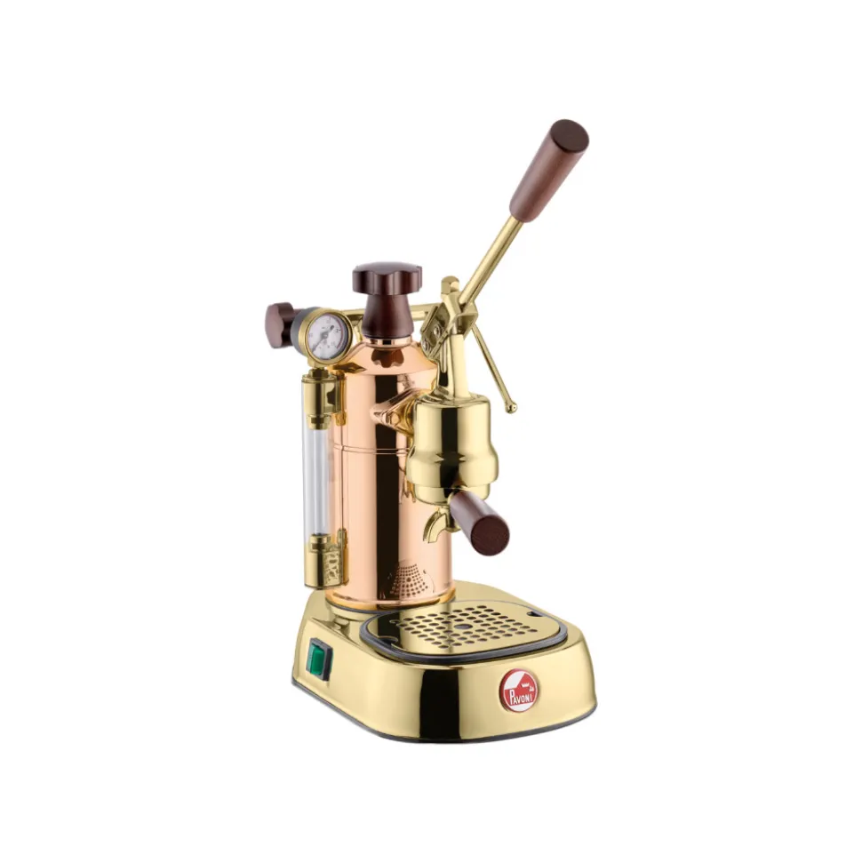 La Pavoni Professional Rame Gold manuaalinen espressokeitin – teräs