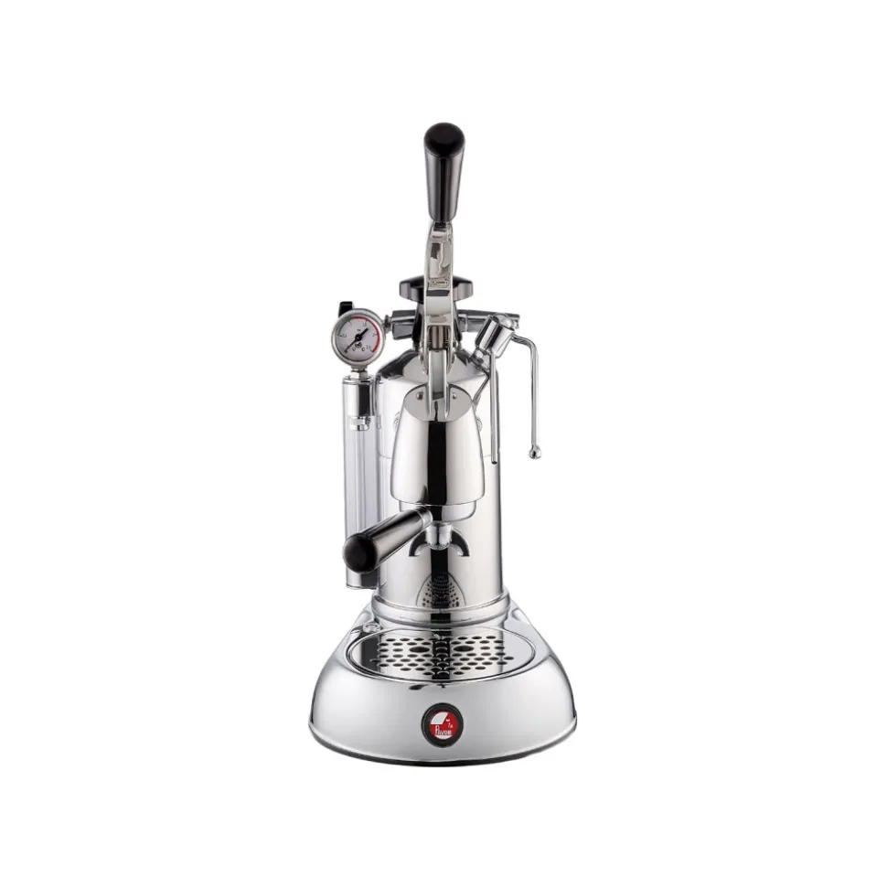La Pavoni Stradivari Professional Lusso manuaalinen espressokeitin – teräs
