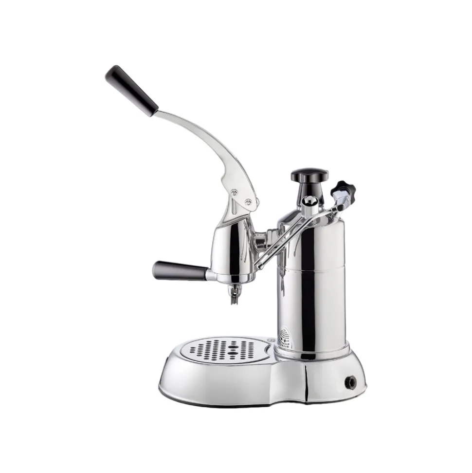 La Pavoni Stradivari Professional Lusso manuaalinen espressokeitin – teräs