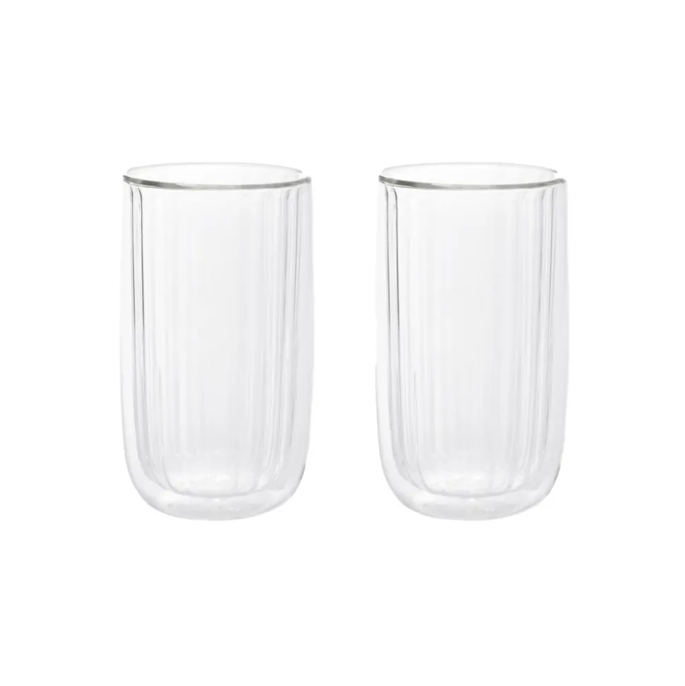 Lasit kahvalla Homla CEMBRA GROOVE, 2 x 350 ml