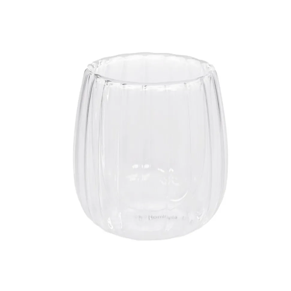 Lasit kahvalla Homla CEMBRA GROOVE, 2 x 250 ml