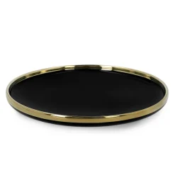 Lautanen Homla SINNES Black, 23 cm