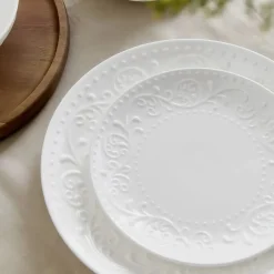Lautanen Homla SYLIA White Ornament, 27 cm