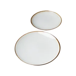 Lautassetti Homla Larisa Cream, 2 kpl.