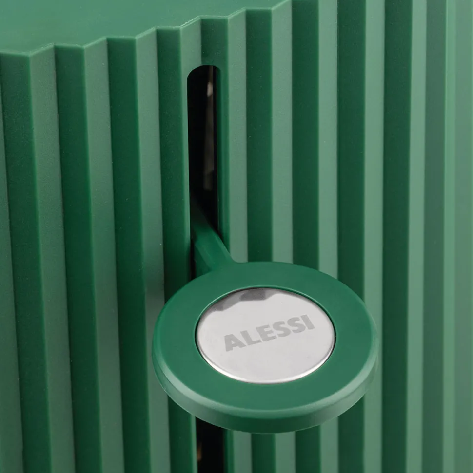 Leivänpaahdin Alessi Plisse Green