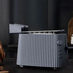 Leivänpaahdin Alessi Plisse Grey