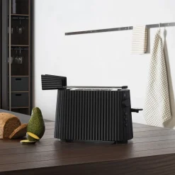 Leivänpaahdin Alessi Plisse Black