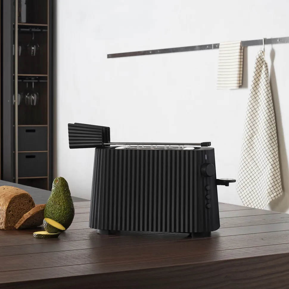 Leivänpaahdin Alessi Plisse Black