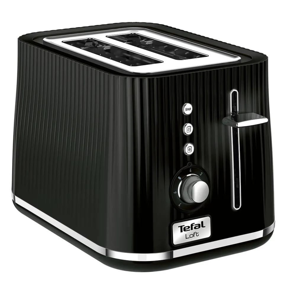 Leivänpaahdin Tefal Loft 2-Slot Black TT761838
