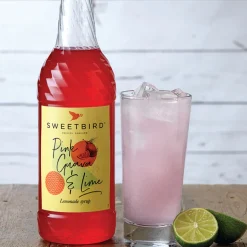 Limonadisiirappi Sweetbird Pink Guava & Lime Lemonade, 1 l