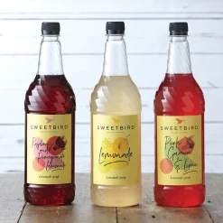 Limonadisiirappi Sweetbird Pink Guava & Lime Lemonade, 1 l