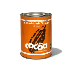 Luomukaakao Becks Cacao A Chockwork Orange appelsiinilla ja inkiväärillä, 250 g