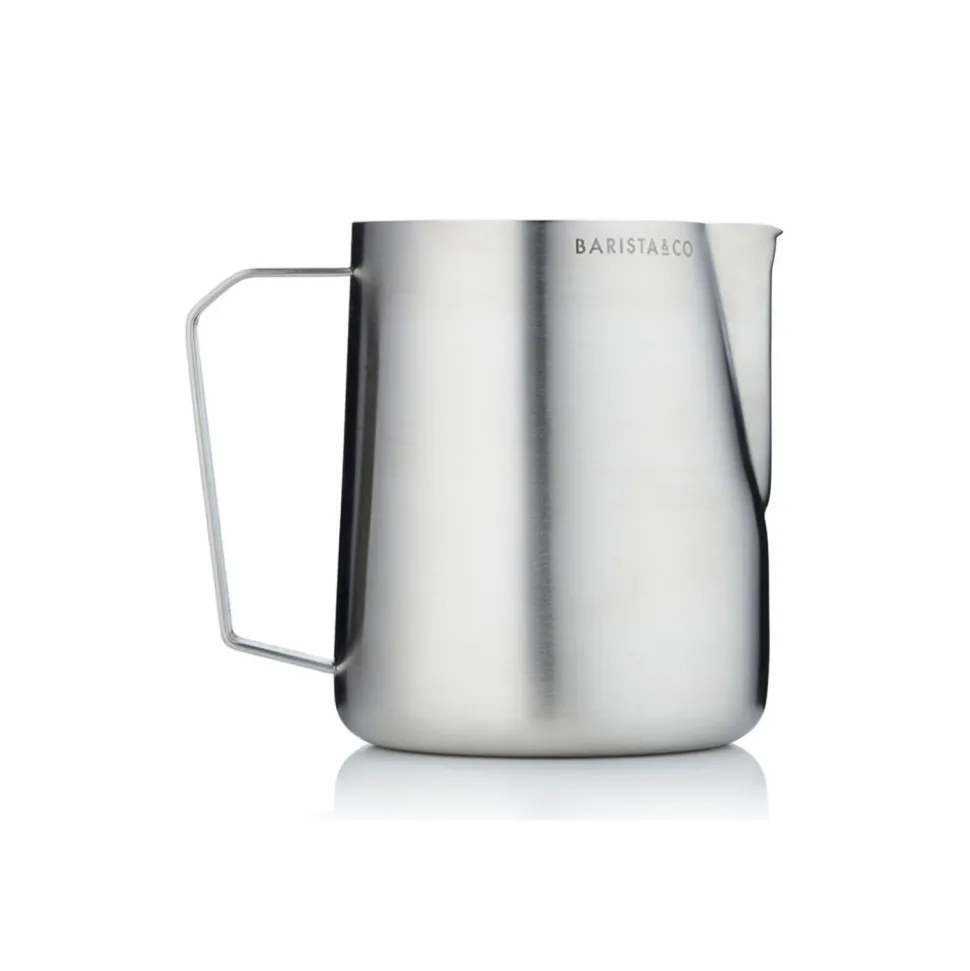 Maidonvaahdotuskannu Barista & Co The Barista Pro Brushed Steel, 620 ml
