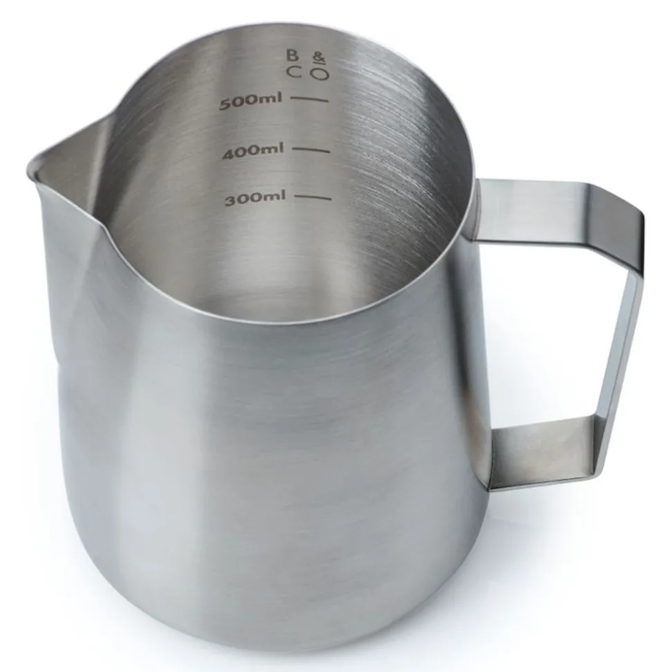 Maidonvaahdotuskannu Barista & Co The Barista Pro Brushed Steel, 620 ml