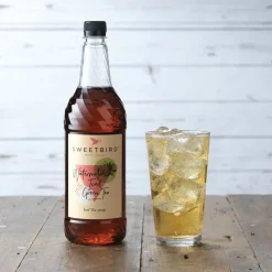 Makusiirappi jääteelle Sweetbird Watermelon Iced Green Tea, 1 l