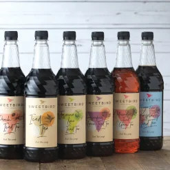 Makusiirappi jääteelle Sweetbird Passionfruit Lemon Iced Tea, 1 l
