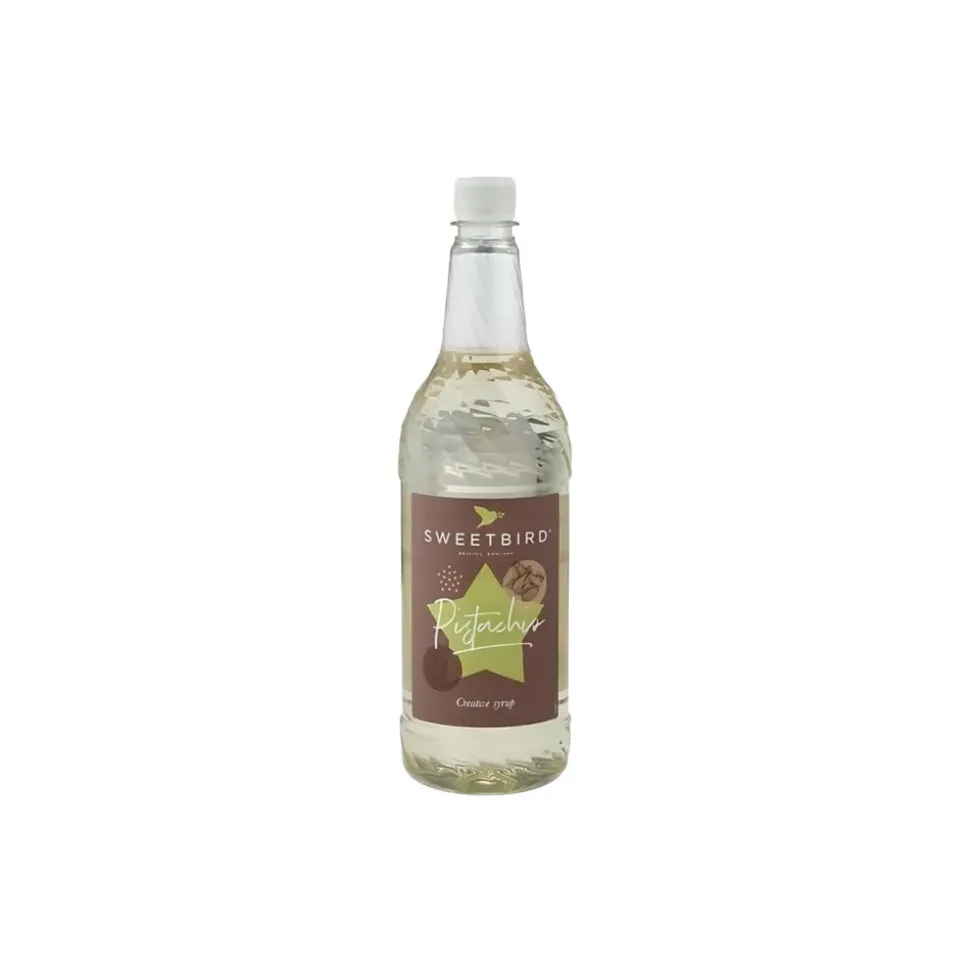 Makusiirappi Sweetbird Pistachio, 1 l