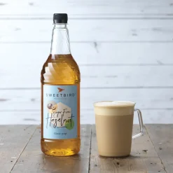Makusiirappi Sweetbird Sugar-Free Hazelnut, 1 l