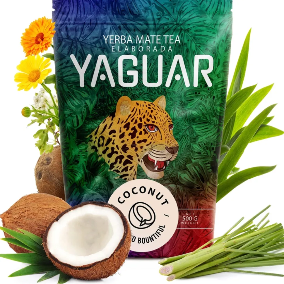 Mate Yaguar Coconut, 500 g