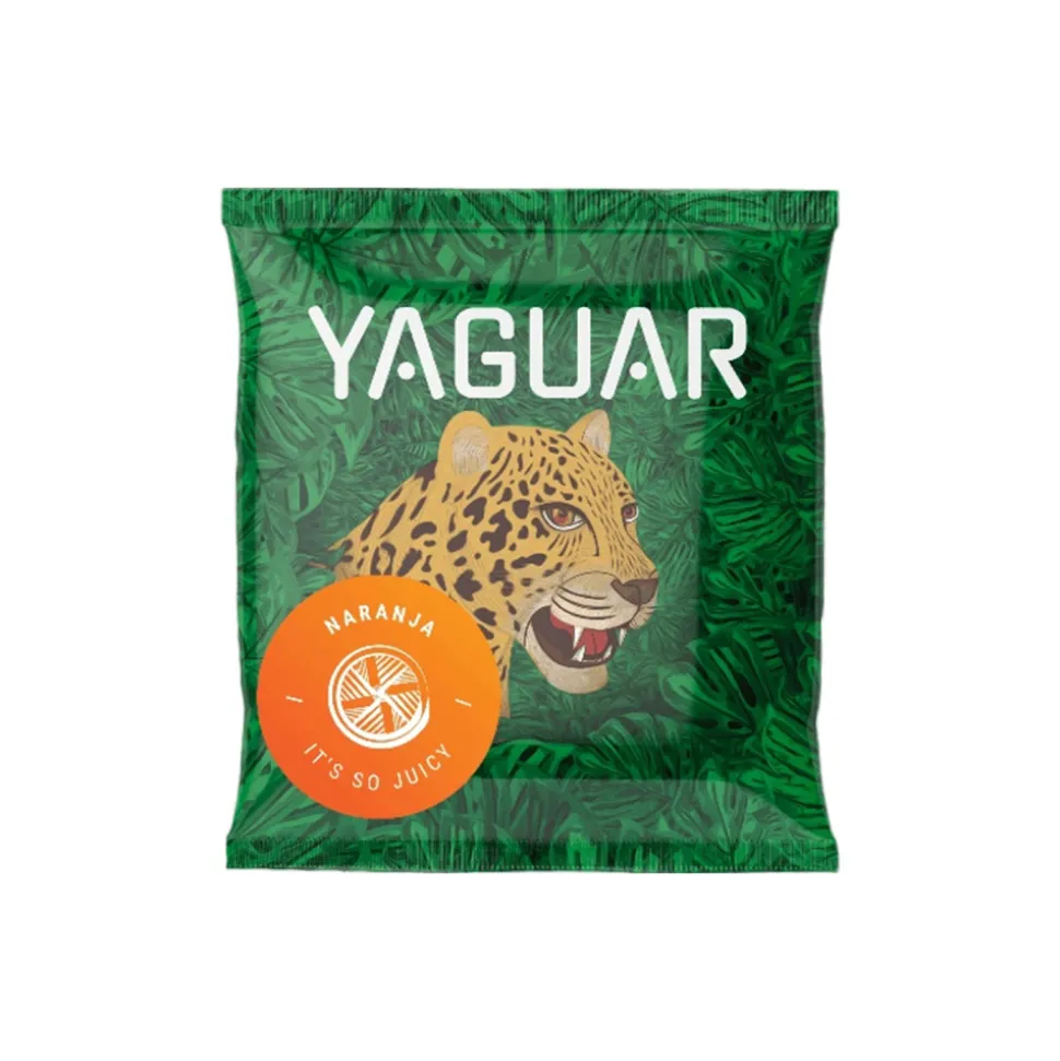 Mate Yaguar Naranja, 50 g