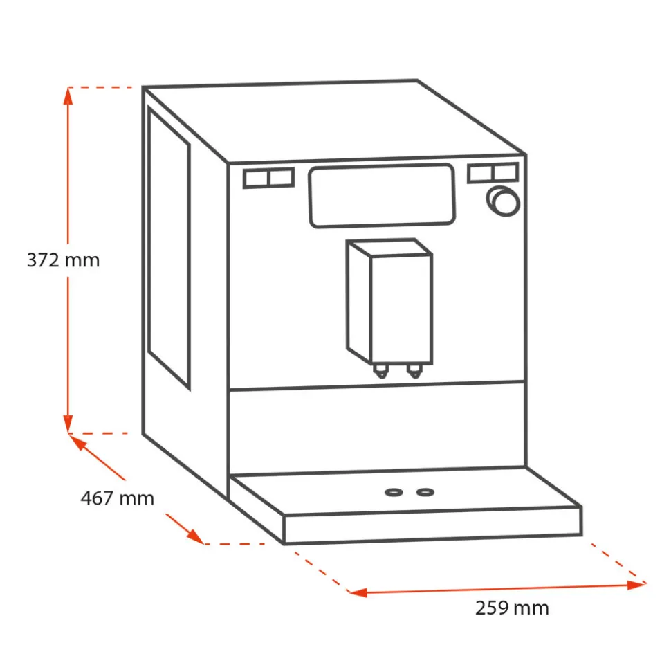 Melitta Barista TS Smart F85/0-101 kahviautomaatti – hopea