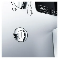 Melitta Caffeo Solo & Perfect Milk E957-103 kahviautomaatti – hopea
