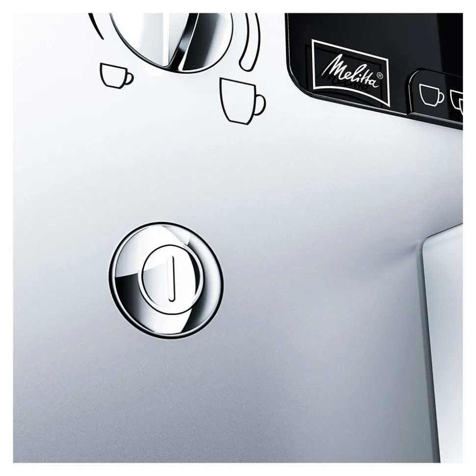 Melitta Caffeo Solo & Perfect Milk E957-103 kahviautomaatti – hopea