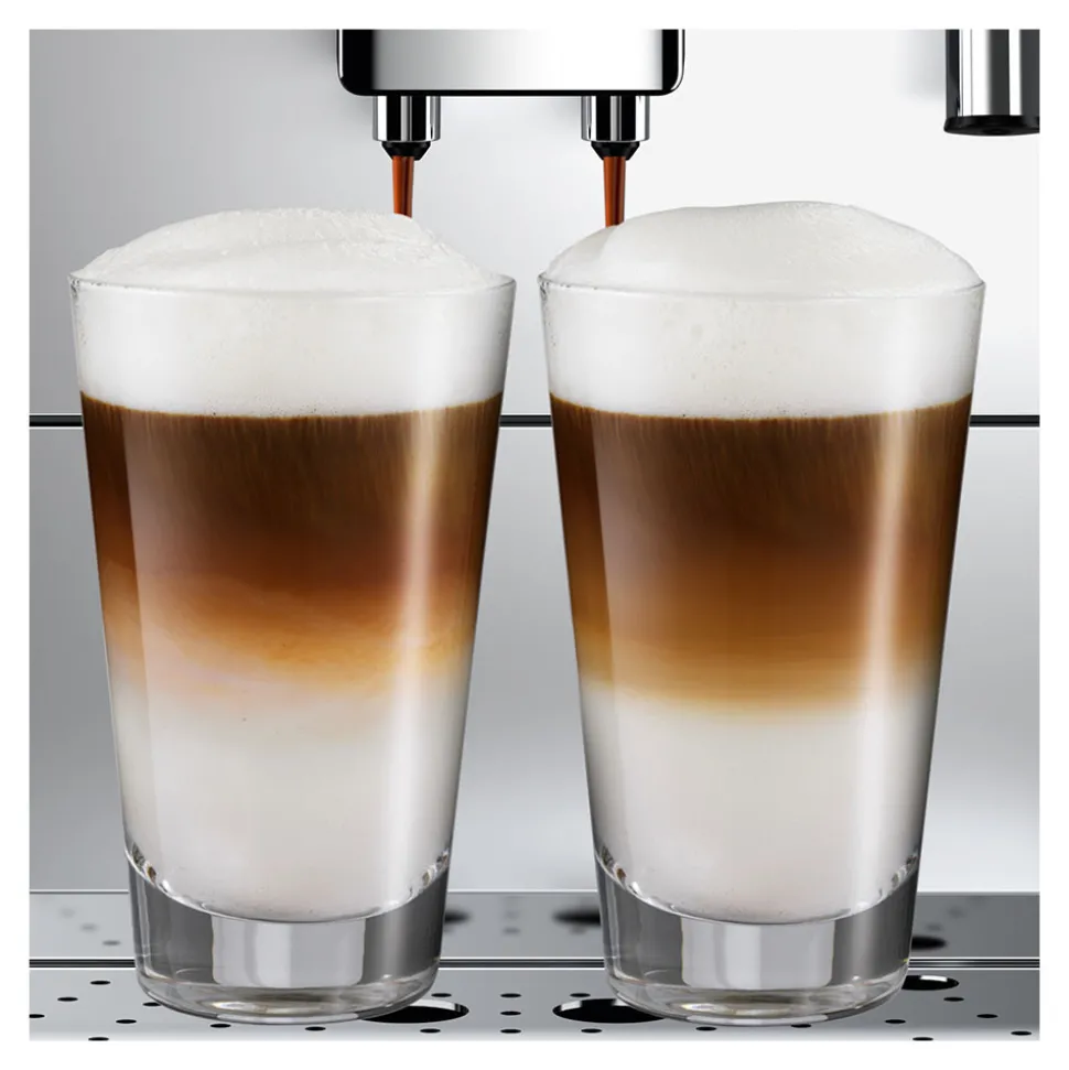 Melitta Caffeo Solo & Perfect Milk E957-103 kahviautomaatti – hopea